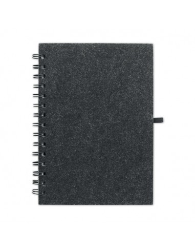 Cuadernos A5 con tapa de fieltro RPET