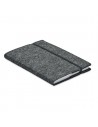 Carpetas A5 con tapa de fieltro RPET