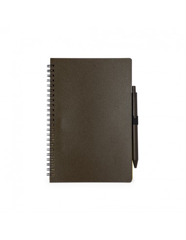 Sets de cuaderno de fibra de café con bolígrafo
