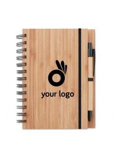 Cuadernos ecológicos bambú