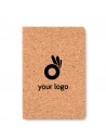 Libretas de corcho y papel reciclado A5