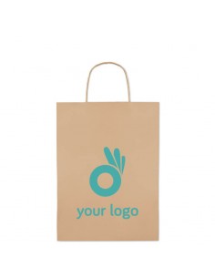 Bolsas de papel medianas...