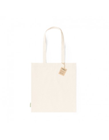 Bolsas de algodón orgánico 180g asas largas