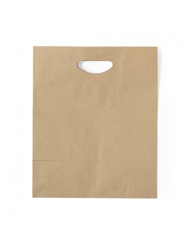 Bolsas tamaño S de papel reciclado asas cortas