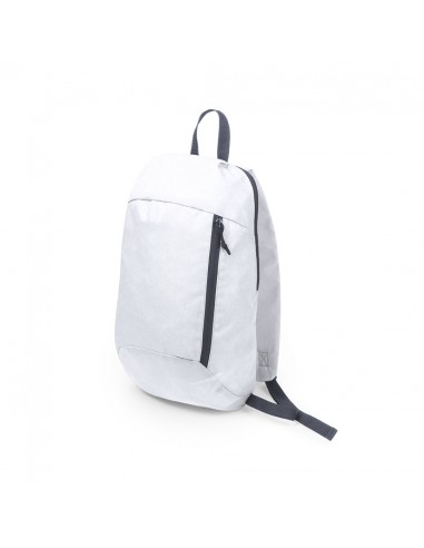 Mochilas jaspeadas RPET con bolsillo exterior