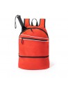 Mochilas deportivas con bolsillo frontal y compartimento para calzado