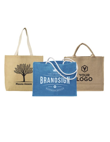 Borse di iuta personalizzate