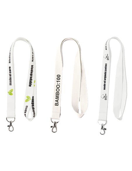 Lanyards ecologici personalizzati