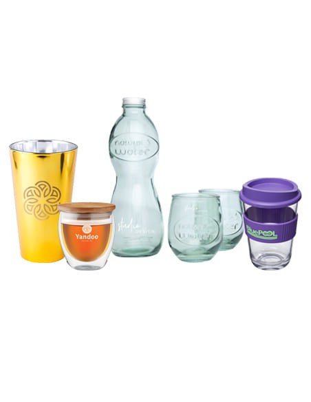 Bicchieri di vetro personalizzati